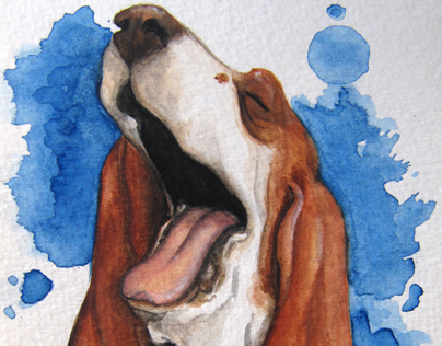Watercolor 3 - Yawn