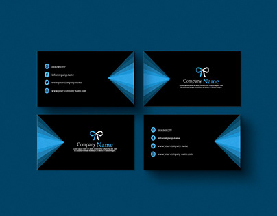 Business card and menu designs