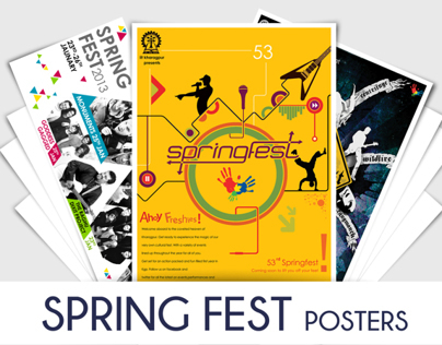 The Spring Fest Posters