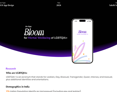 BLOOM : A LGBTQIA+ App