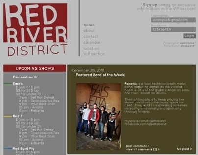 Red River District | Blog Layout