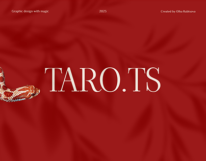 TARO.TS | Branding for tarot cards reader | Identity