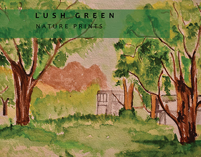 LUSH GREEN | Nature Inspired Prints