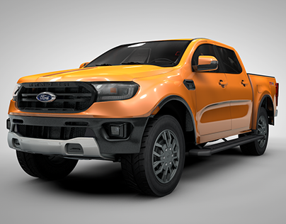 Ford Ranger 2019 3D Model