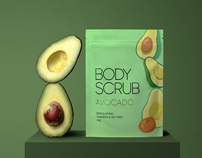 Avocado body scrub