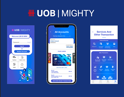 UOB Mighty App Re-Design