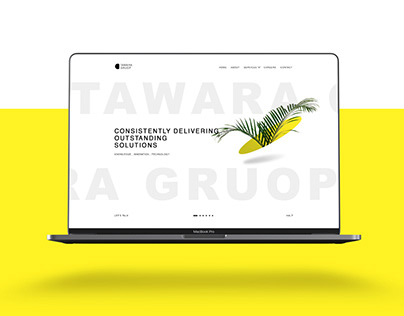 Tawara gruop webdesign