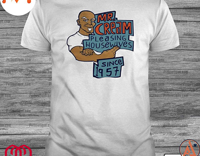 Mr cream pleasing housewives since 1957 shirt