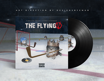 Album Cover Art Design 'The Flying V'