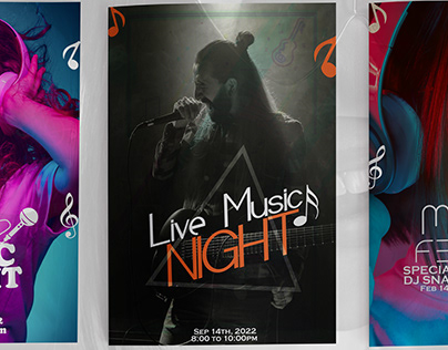 Music night | Poster design