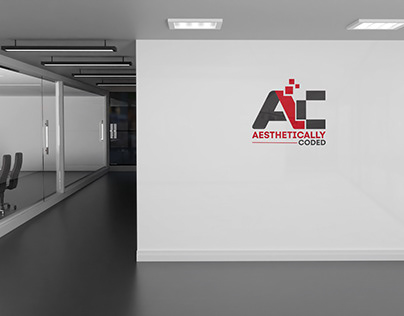 Aesthetically Coded is a new IT Company Logo