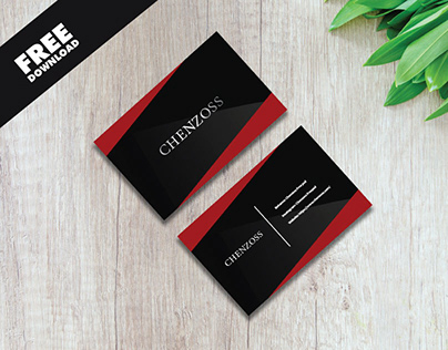 Chenzoss Business Card Free Mockup