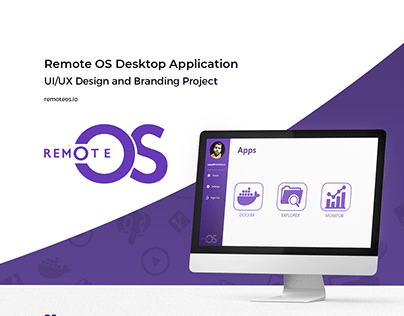 Remote OS Desktop Application Design and Branding