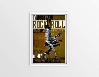 Rock&Roll Concert Poster