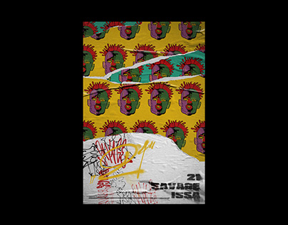 21 Savage - Issa | Poster + Alternative Album Cover