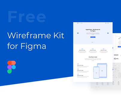 Hyperframe - Free Wireframe Kit for Figma