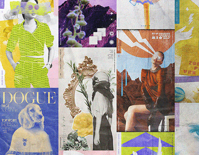 Project thumbnail - COLLAGE | Kitsch Posters Volume 1