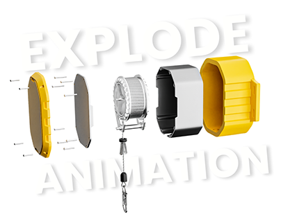 Explode 3D Animation of SLR Device