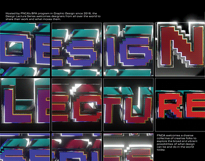Design Lecture Series Poster