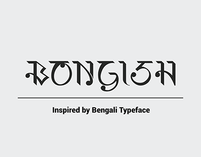 Bongish Typeface