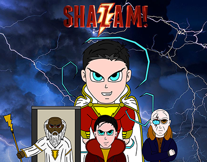 Shazam! fan poster (Chibi)