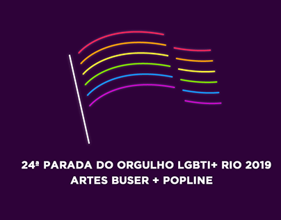Artes Parada LGBTI+ | Trio Buser + Popline