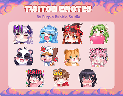Cute emotes for twitch