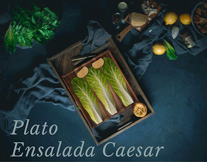 Food design - Ensalada Caesar