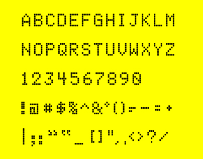 BMT Typeface