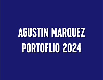 Agustin Marquez Portfolio