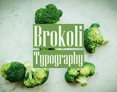 Brokoli Typography