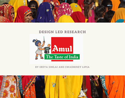 AMUL- DESIGN-LED RESEARCH