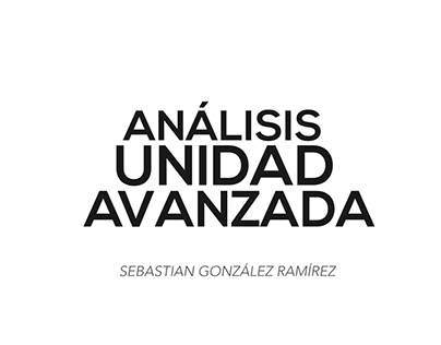 Análisis U.Avanzada/ARQU3930/2017120/Final