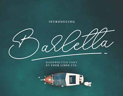 Barletta// Handwritten Font