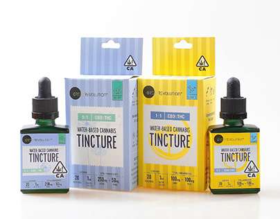 Green Revolution :: Water Tinctures Packaging