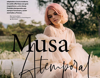 Musa Atemporal | Intrend Magazine