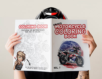 Celty's Motorcycle Coloring Book - Amazon