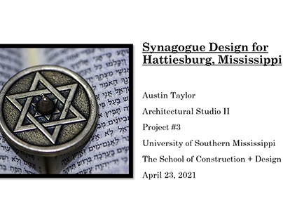 Project thumbnail - Arch. Studio II Final Project #3 (Synagogue)