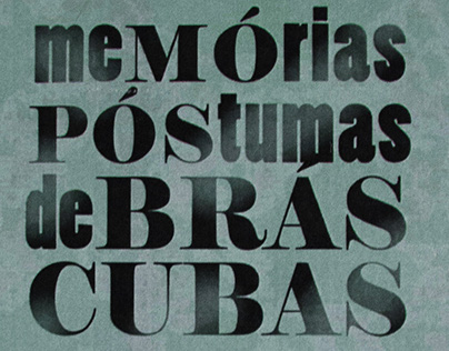 Capa Memória Póstumas de Brás Cubas