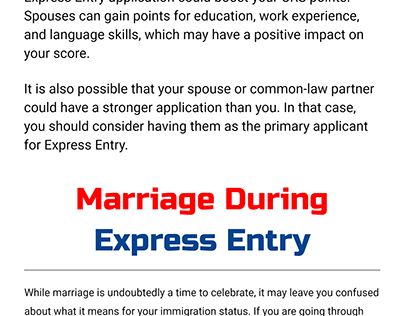 Express entry and your family