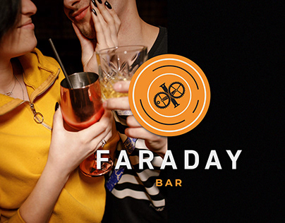 FARADAY — rebranding logo & bar brand identity