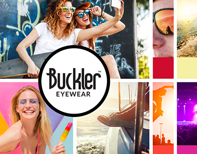 Buckler eyewear. Visual Identity
