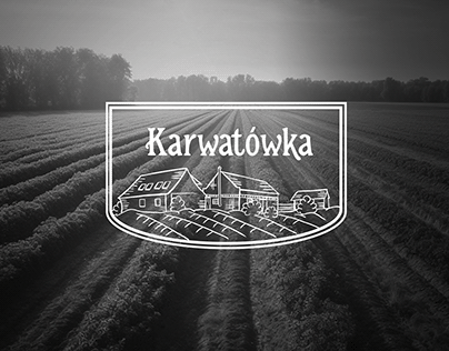 Projekt logo dla działalności rolniczej "Karwatówka"