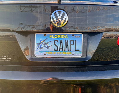State of Florida Blue Angels License Plate