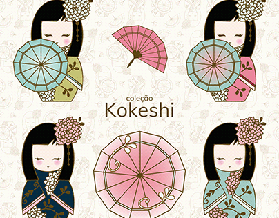 Coleção Kokeshi