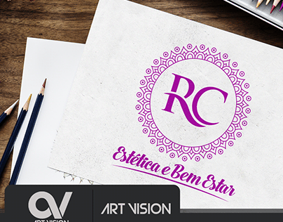 Logo Art Vision - Estética e Bem Estar