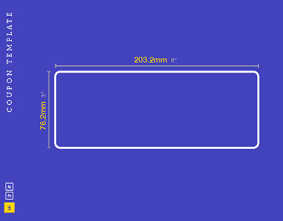 Coupon Card Template (Standard Size)