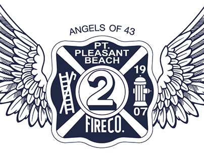 Point Pleasant Beach Fire Badge