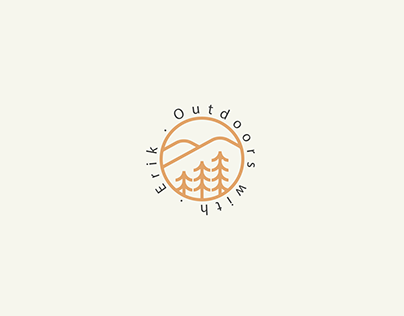 "Out Doors with Erik" Logo design