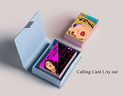 Calling Cards Layout